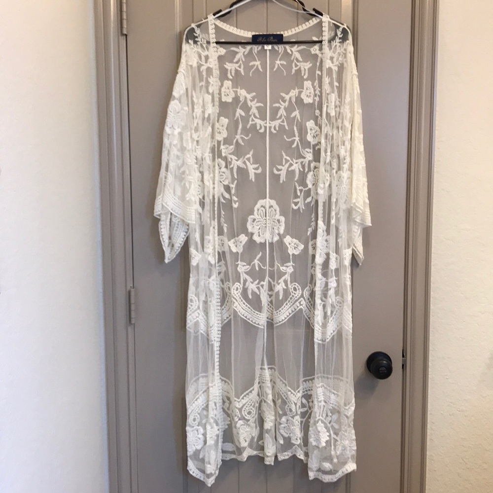 Lace duster